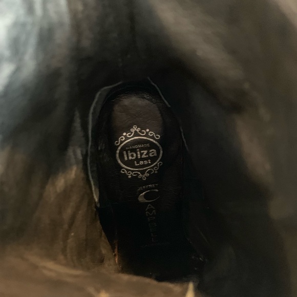 Make me an offer | Ibiza moto boot with hell and silver studs 6.5 - Picture 2 of 8